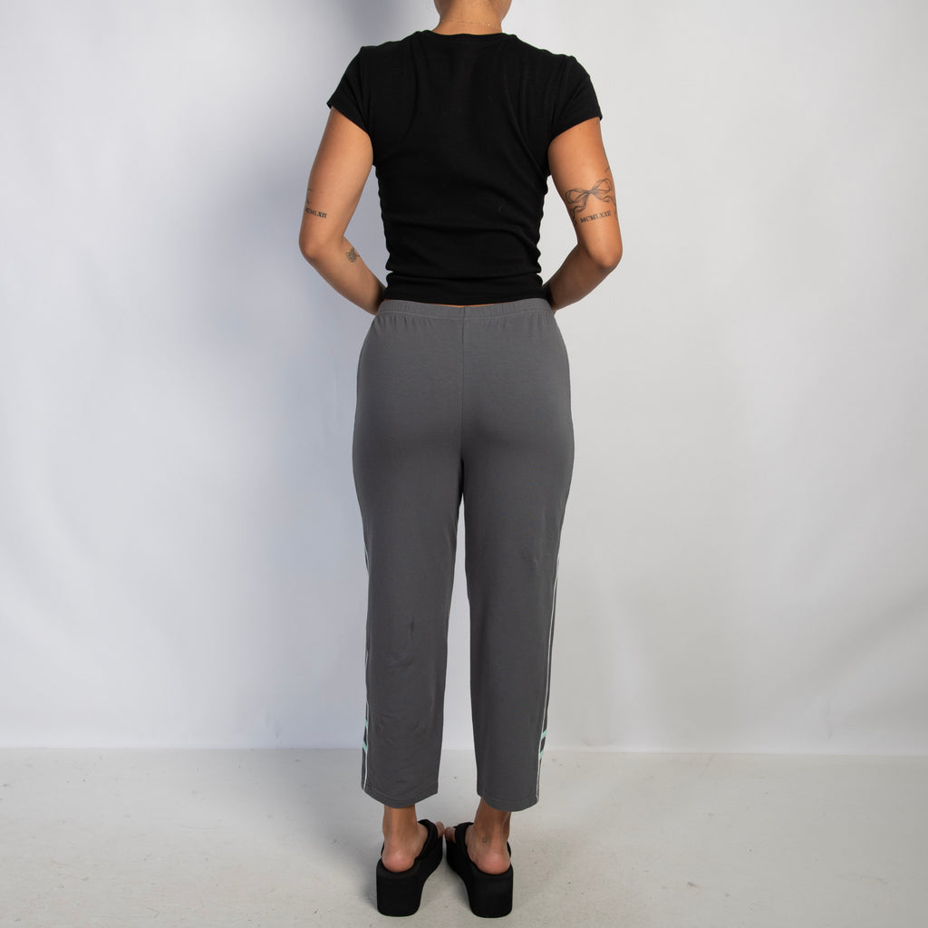 GREY CAPRI COTTON TIGHTS