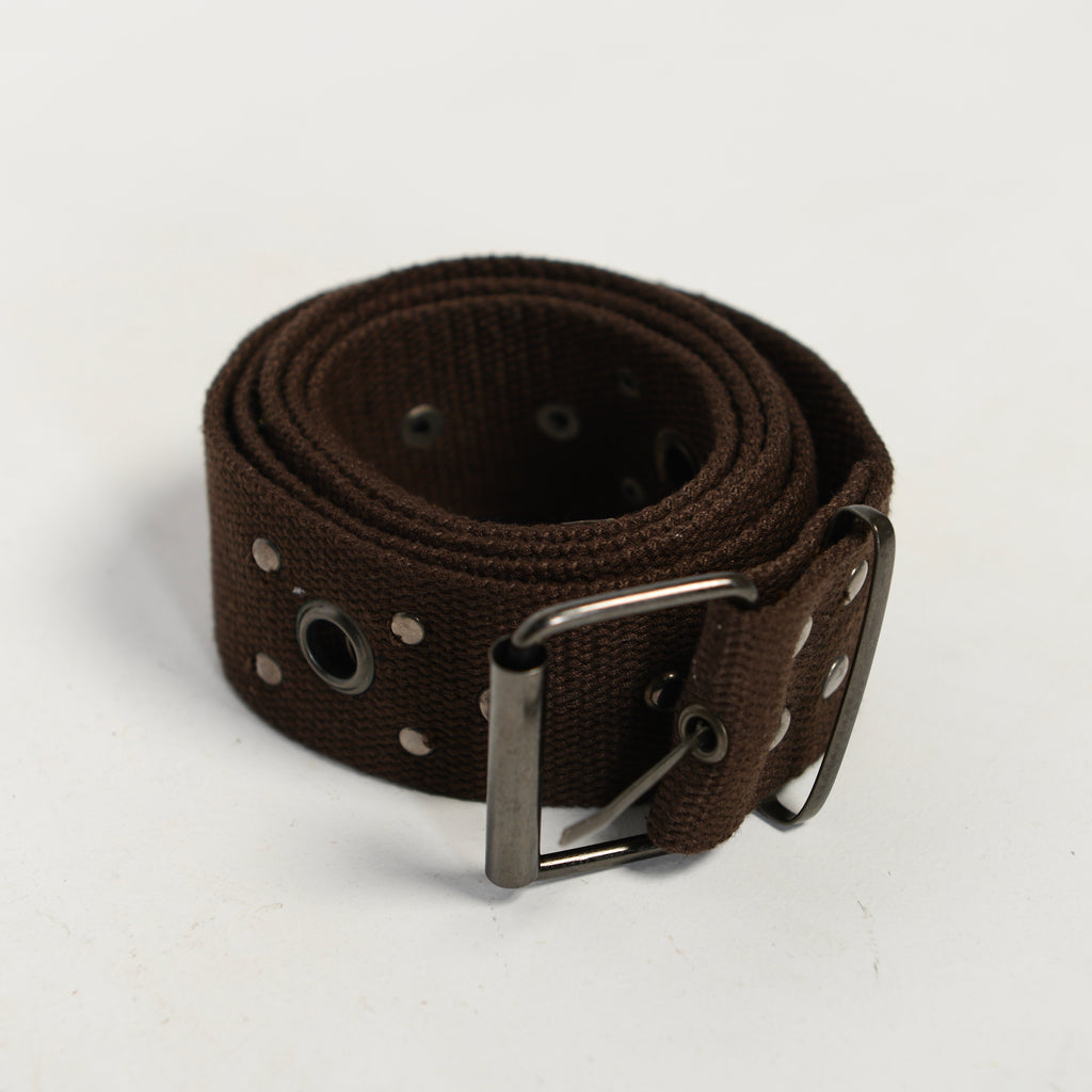 BROWN STUDDED BELT