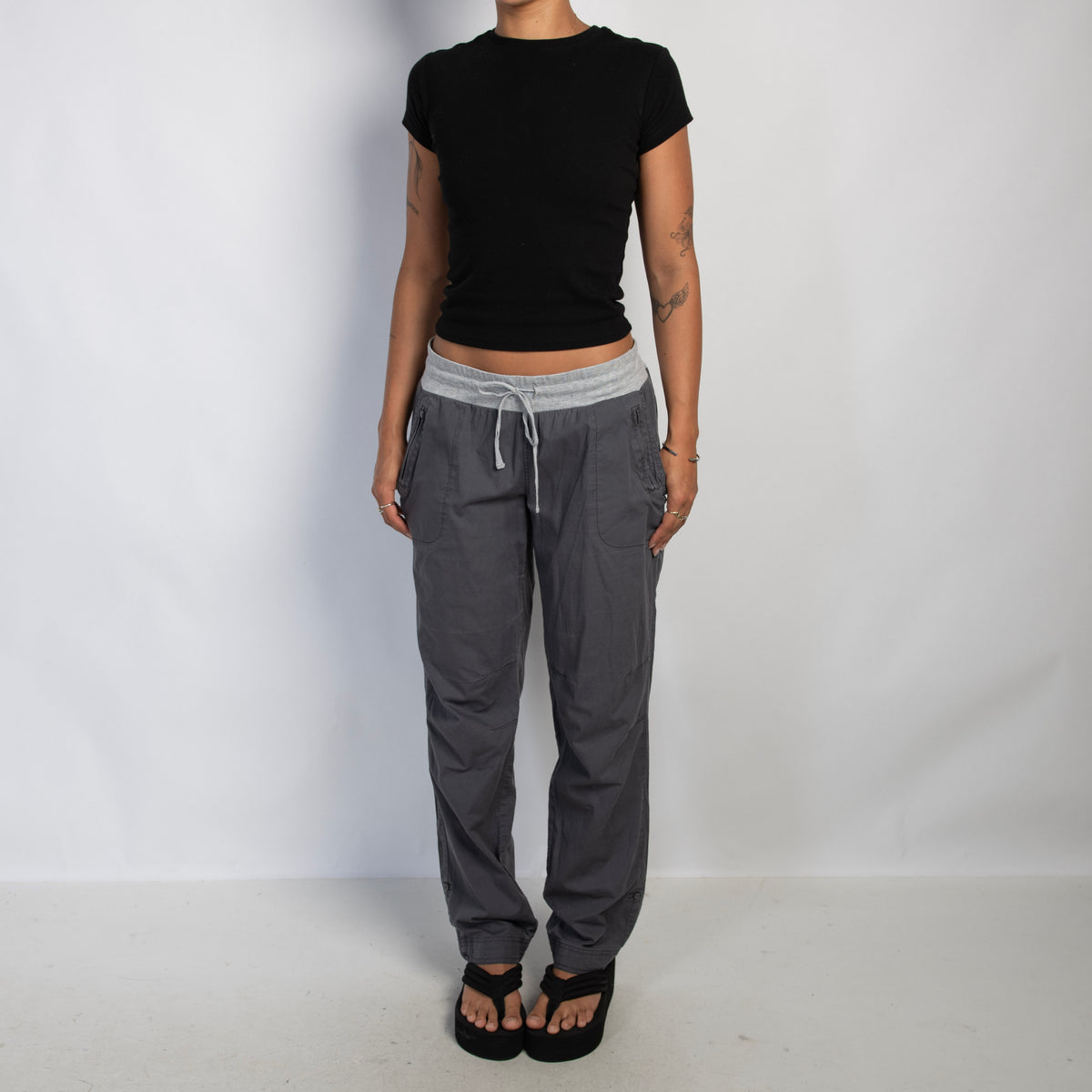 FADED CARGO PANTS