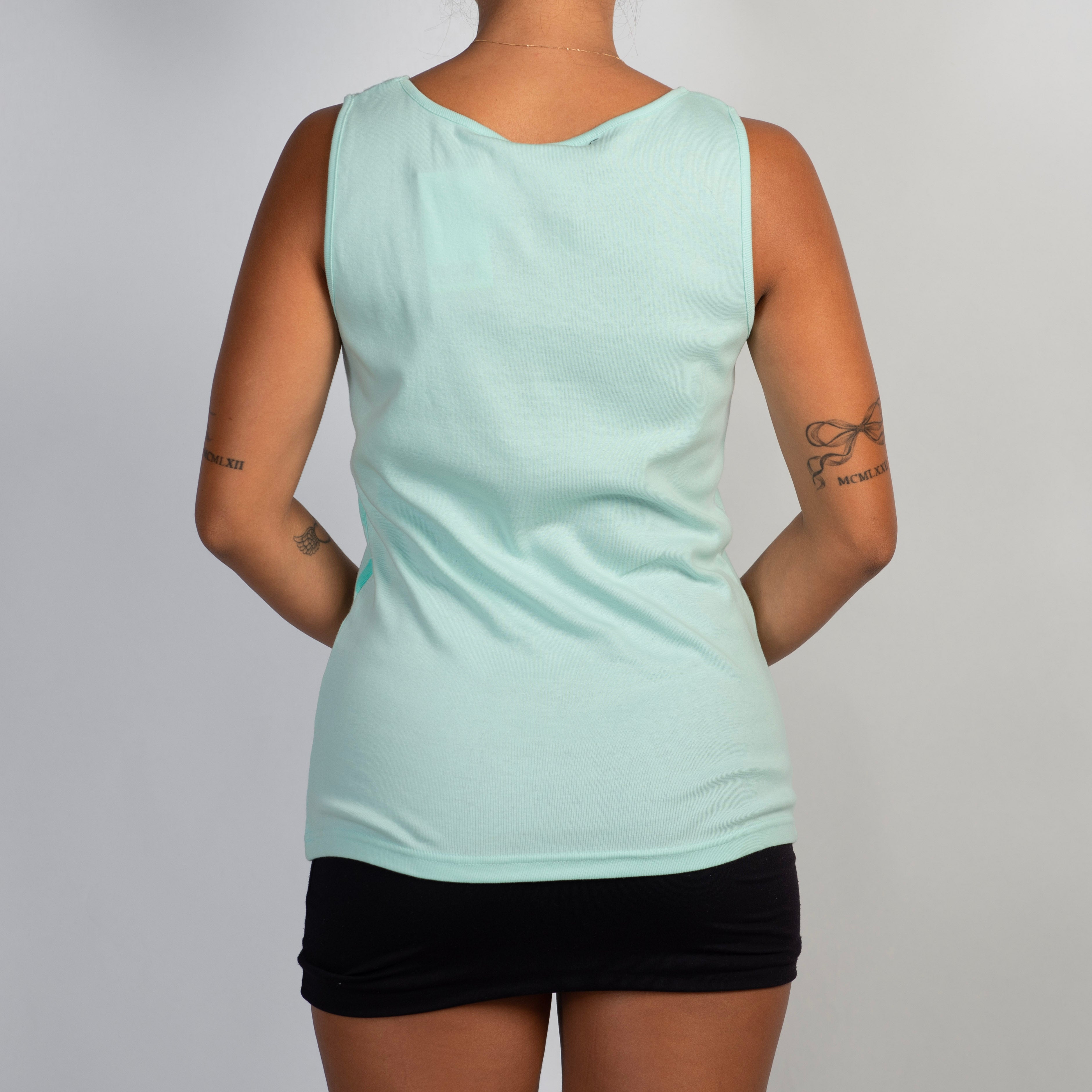 PATTERN SLEEVELESS TOP