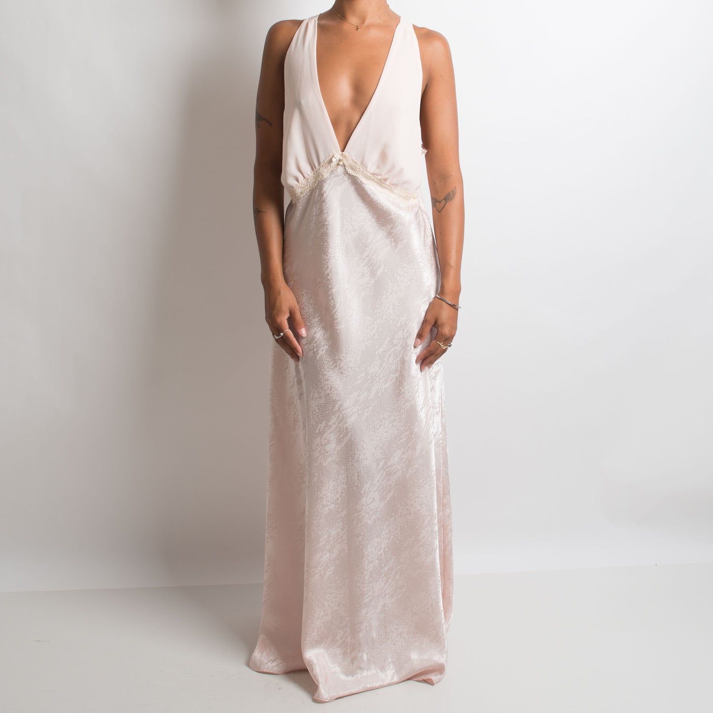 PALE PINK MAXI DRESS