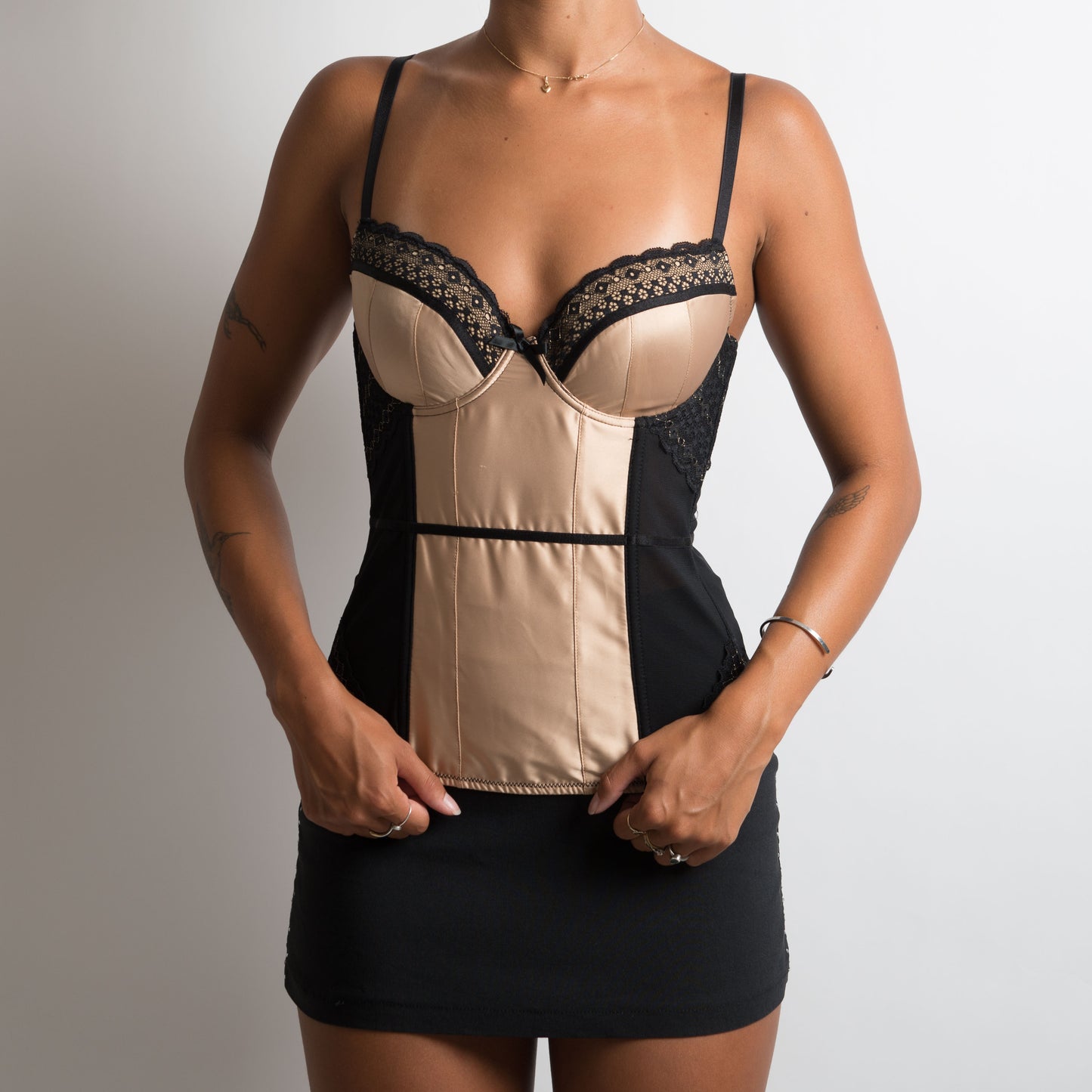 BUSTIER DORÉ