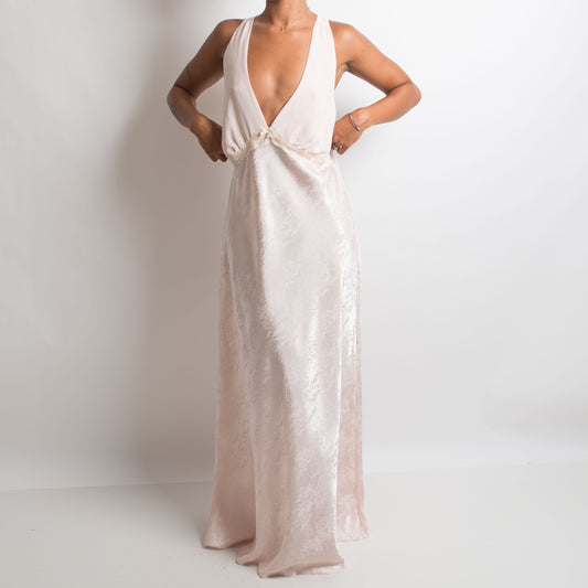 ROBE LONGUE ROSE PÂLE