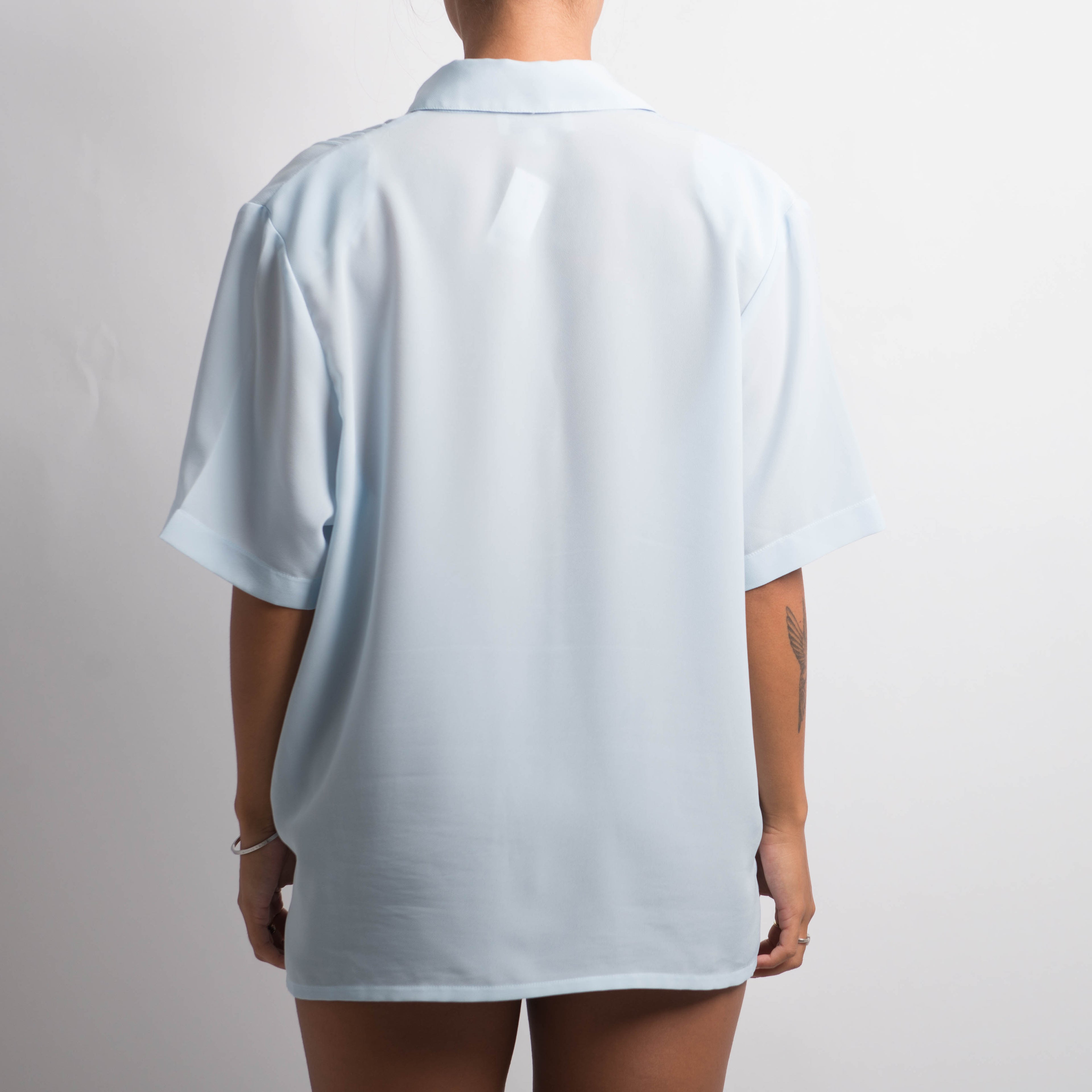 BLUE SHORT SLEEVE TOP
