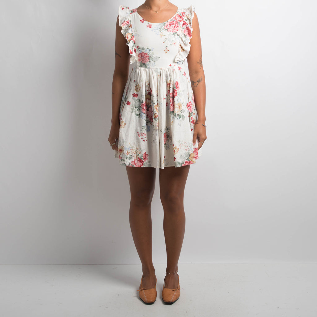 FLORAL SUMMER MINI DRESS
