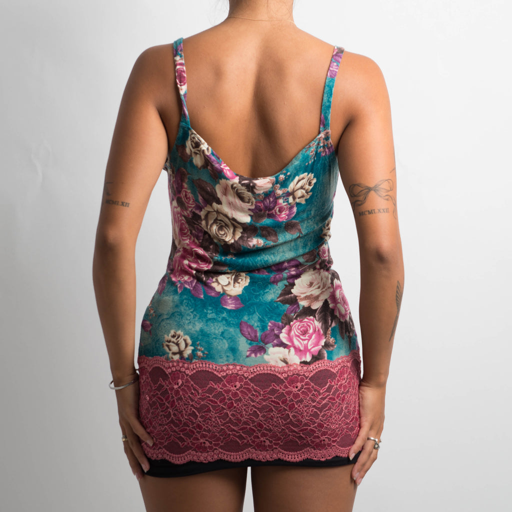 LACE FLORAL CAMISOLE