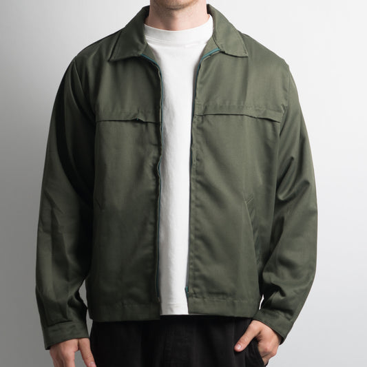 VESTE HARRINGTON VERTE