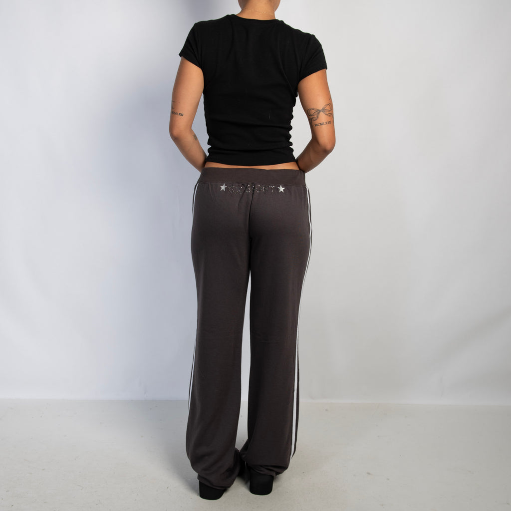 CHARCOAL FLARE LOUNGE PANTS