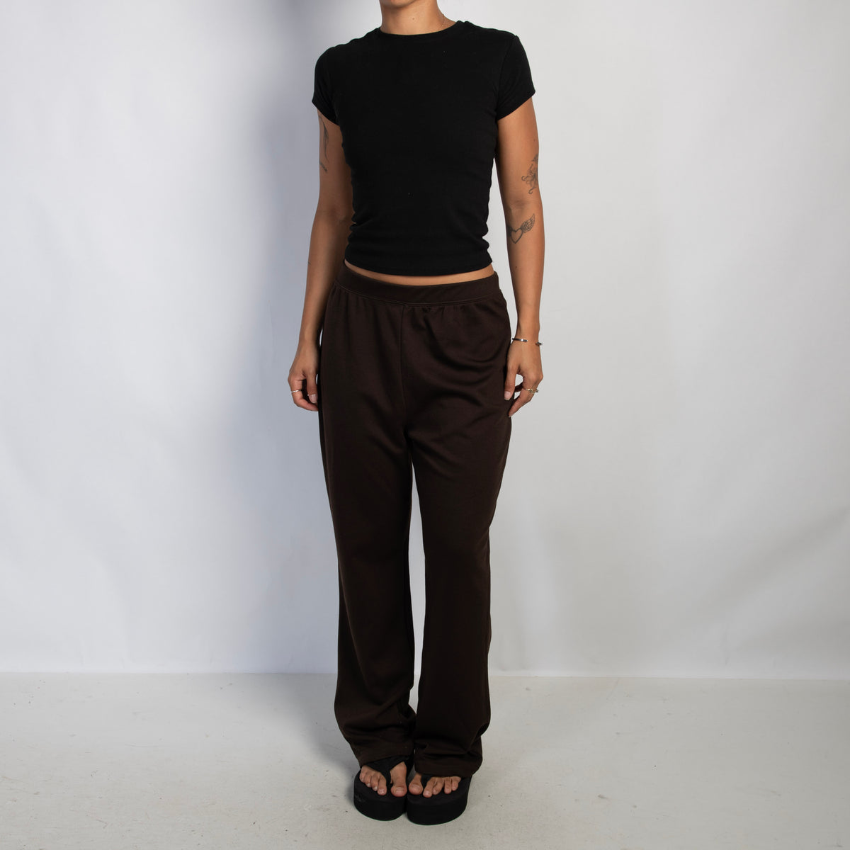 DARK BROWN LOUNGE PANTS