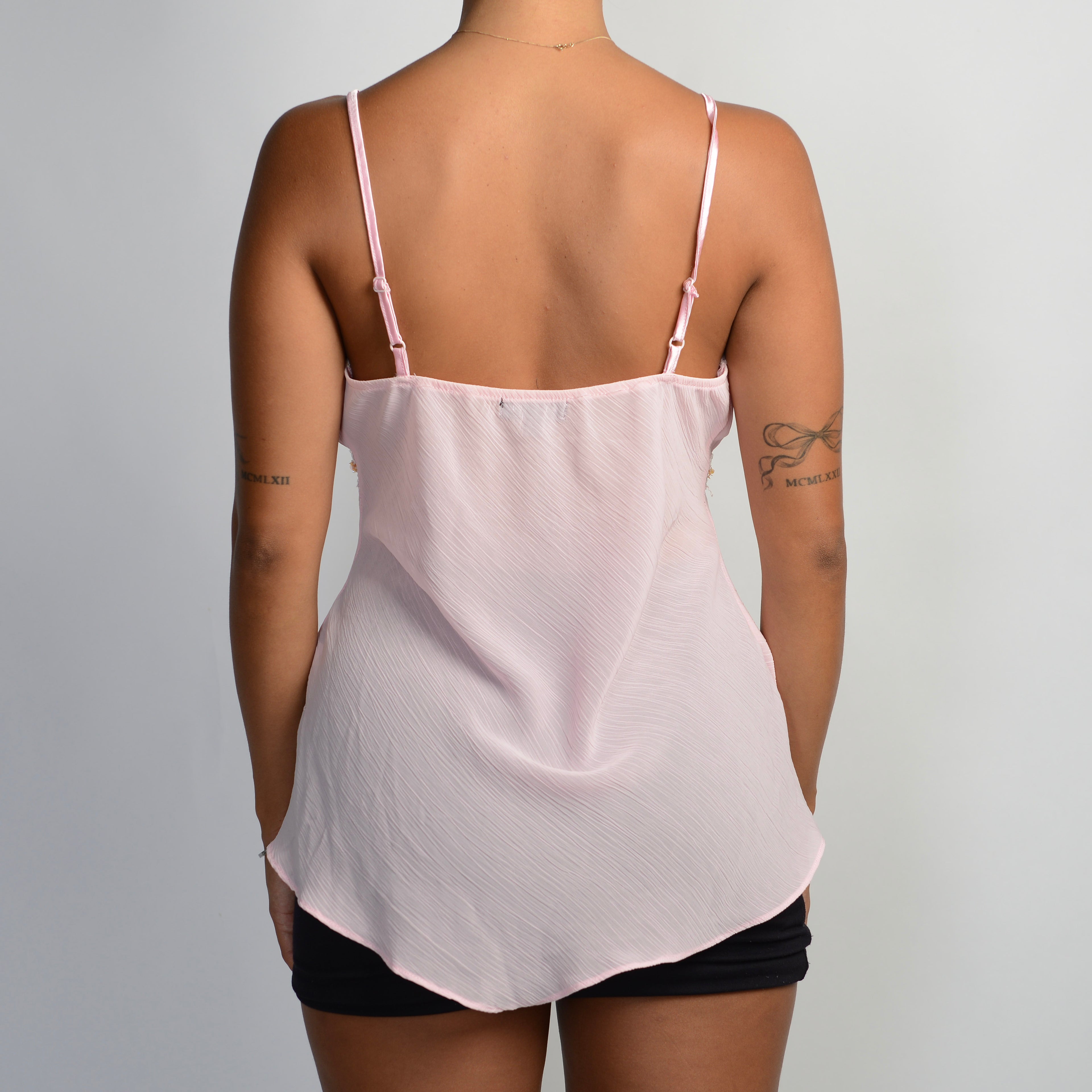 PINK ASYMMETRIC CAMISOLE