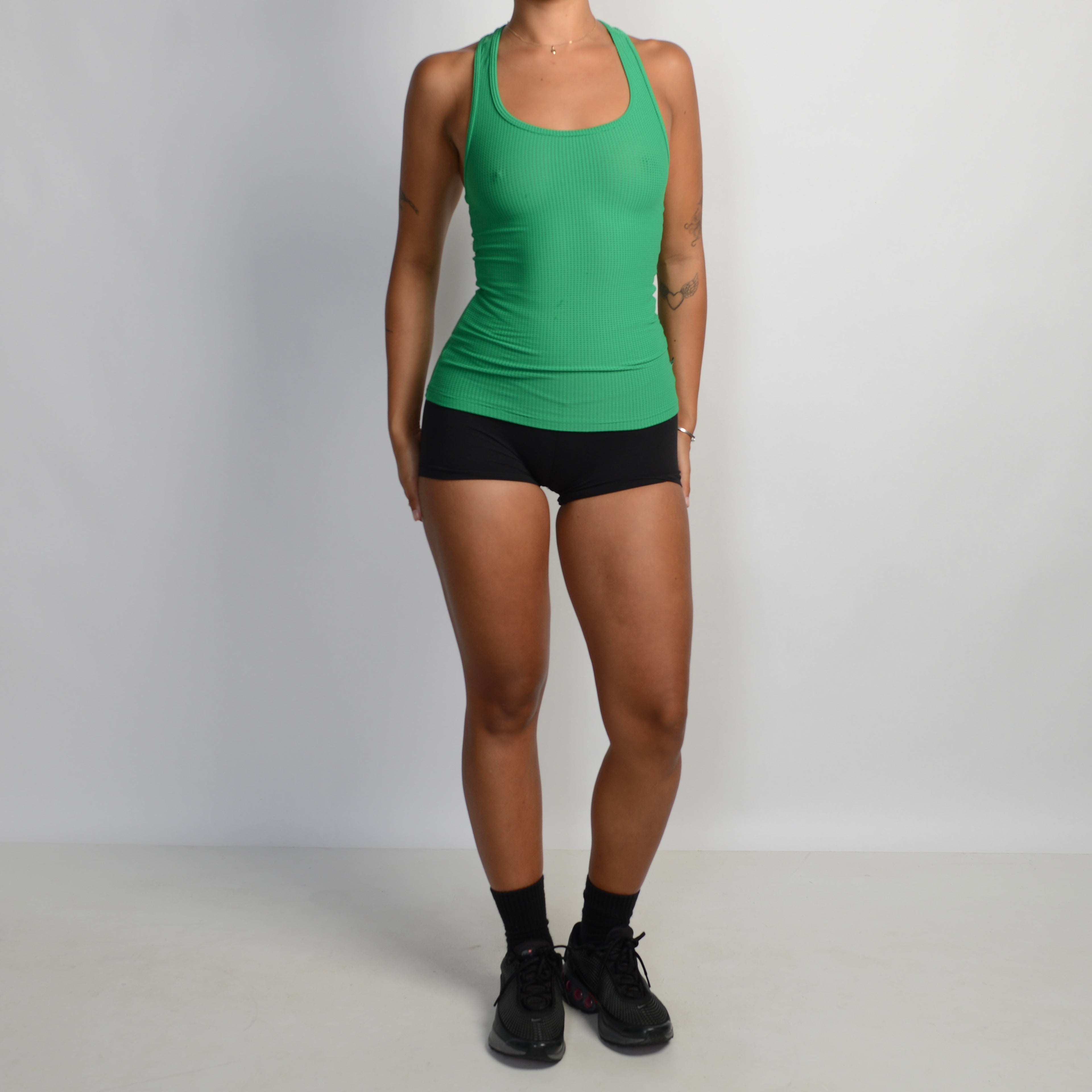 GREEN ACTIVE TANK TOP