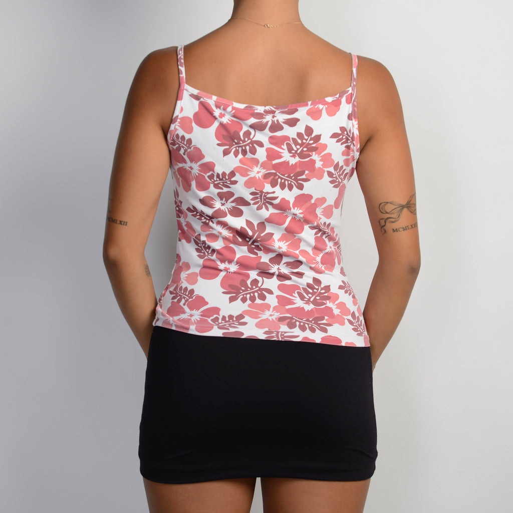 FLORAL HIBISCUS CAMISOLE
