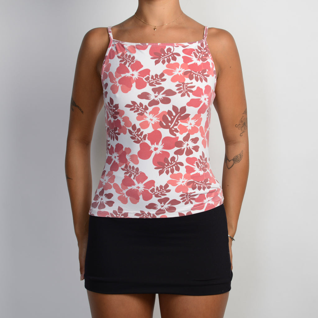 FLORAL HIBISCUS CAMISOLE