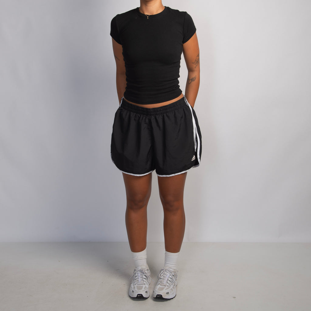 BLACK ADIDAS SHORTS