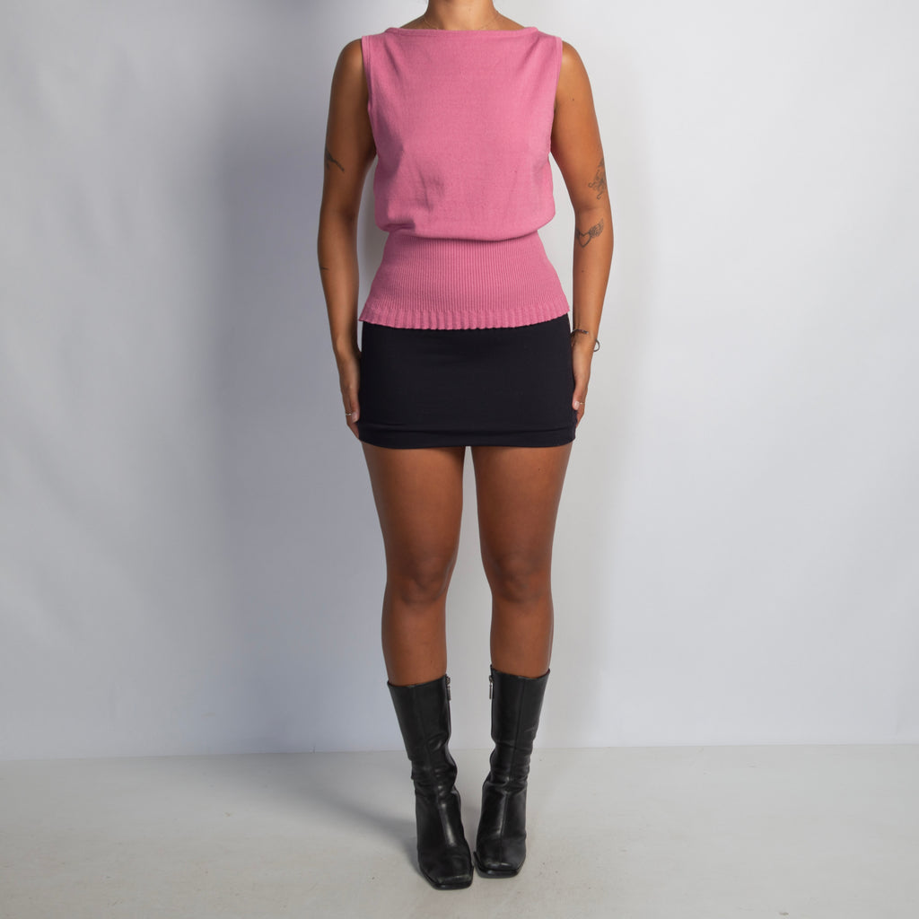 PINK KNIT TOP