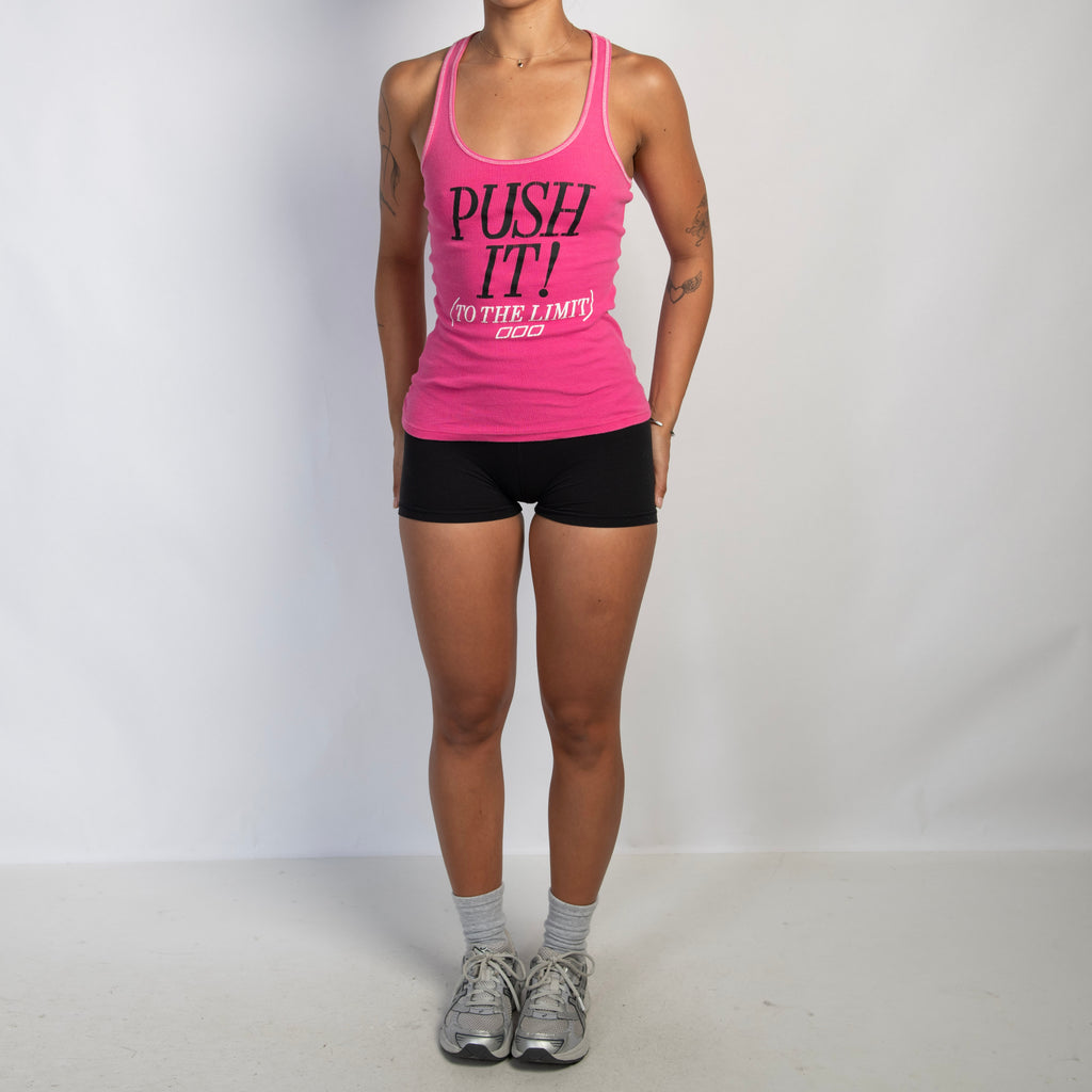 PINK COTTON TANK TOP