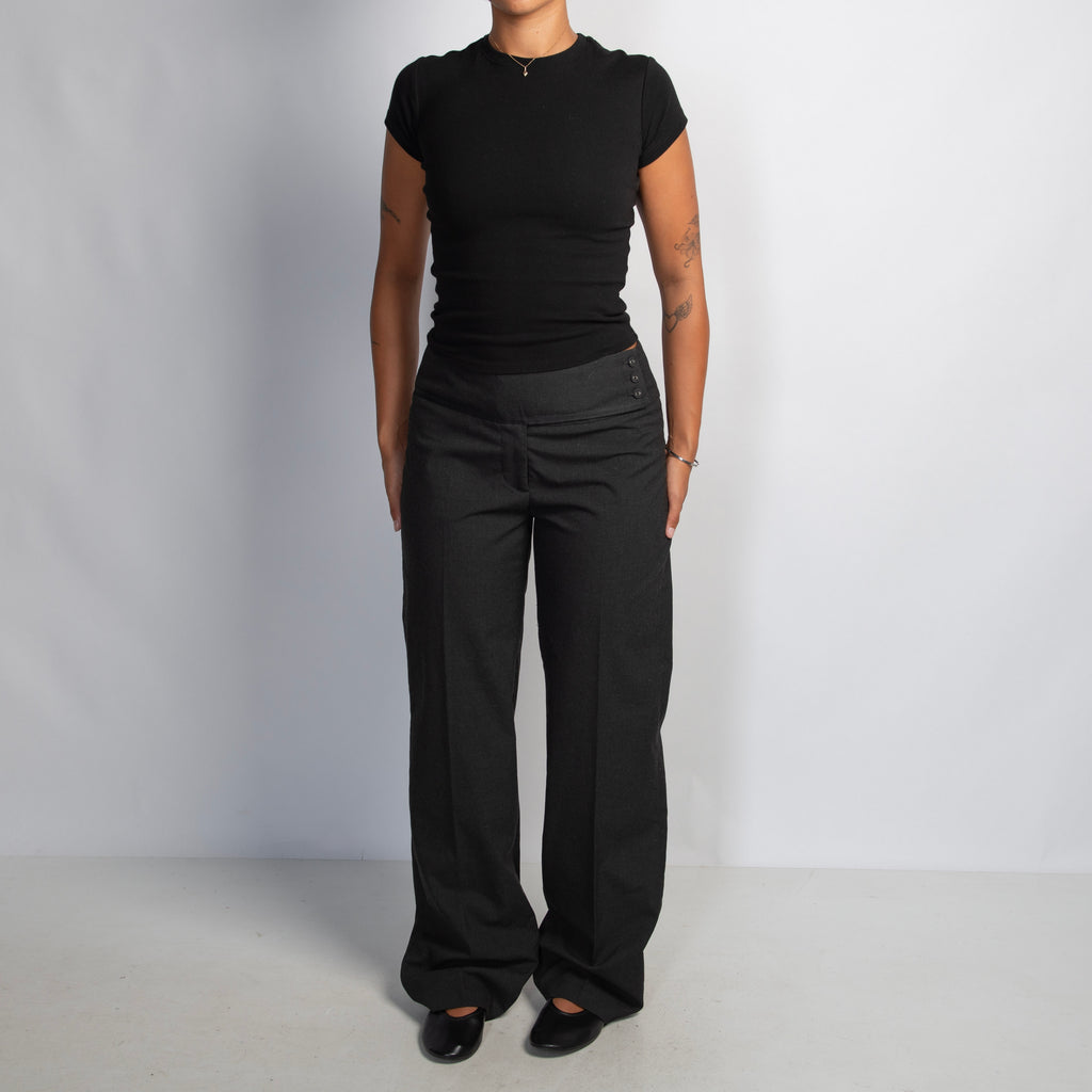 DARK CHARCOAL TROUSERS