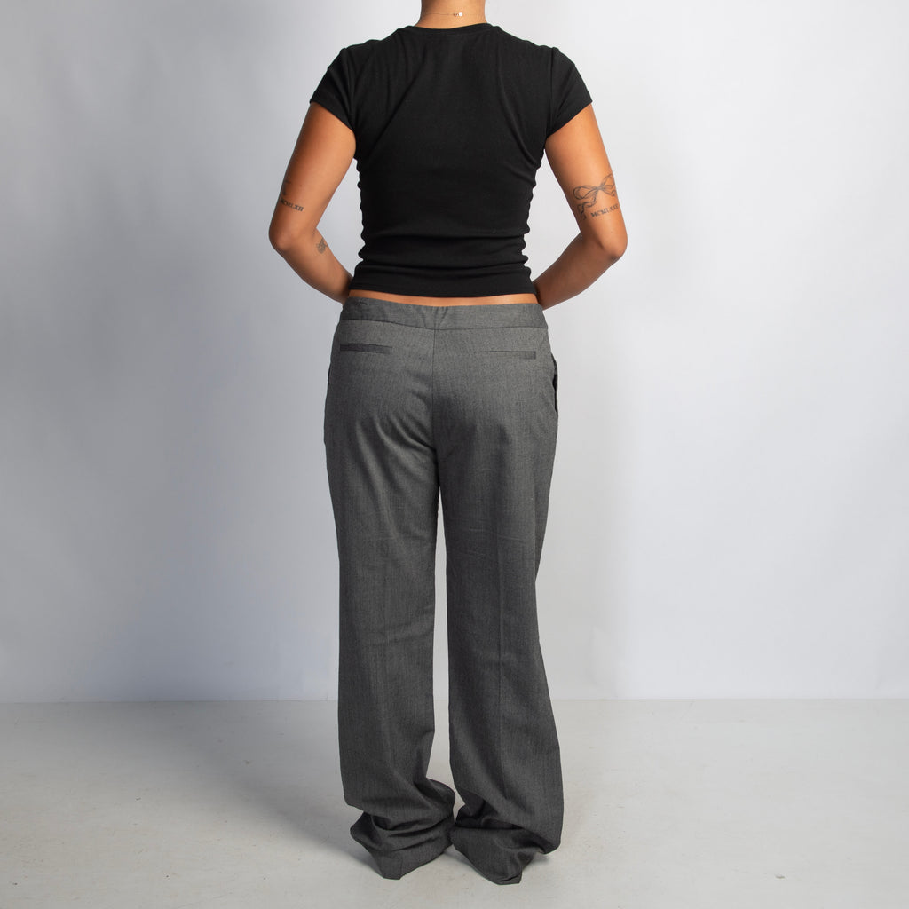 GREY RELAXED TROUSERS