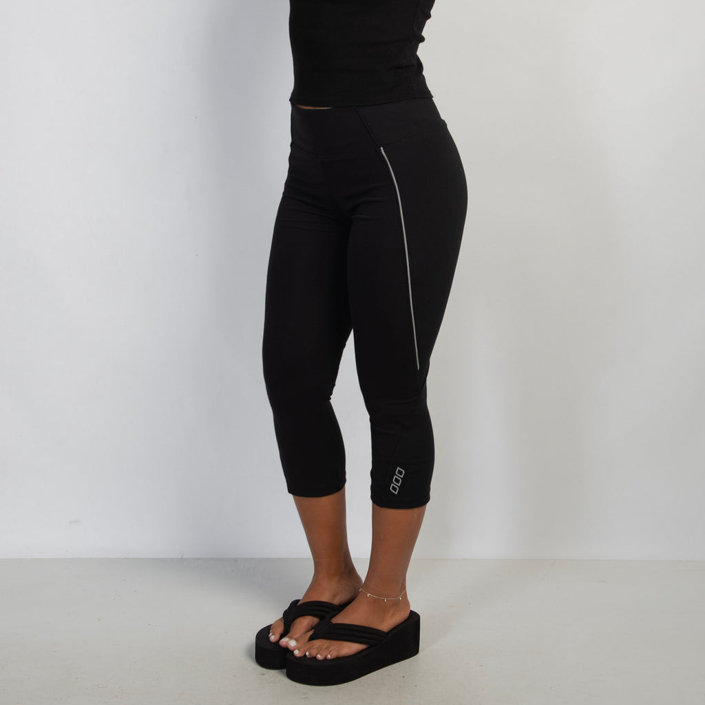 BLACK CAPRI TIGHTS