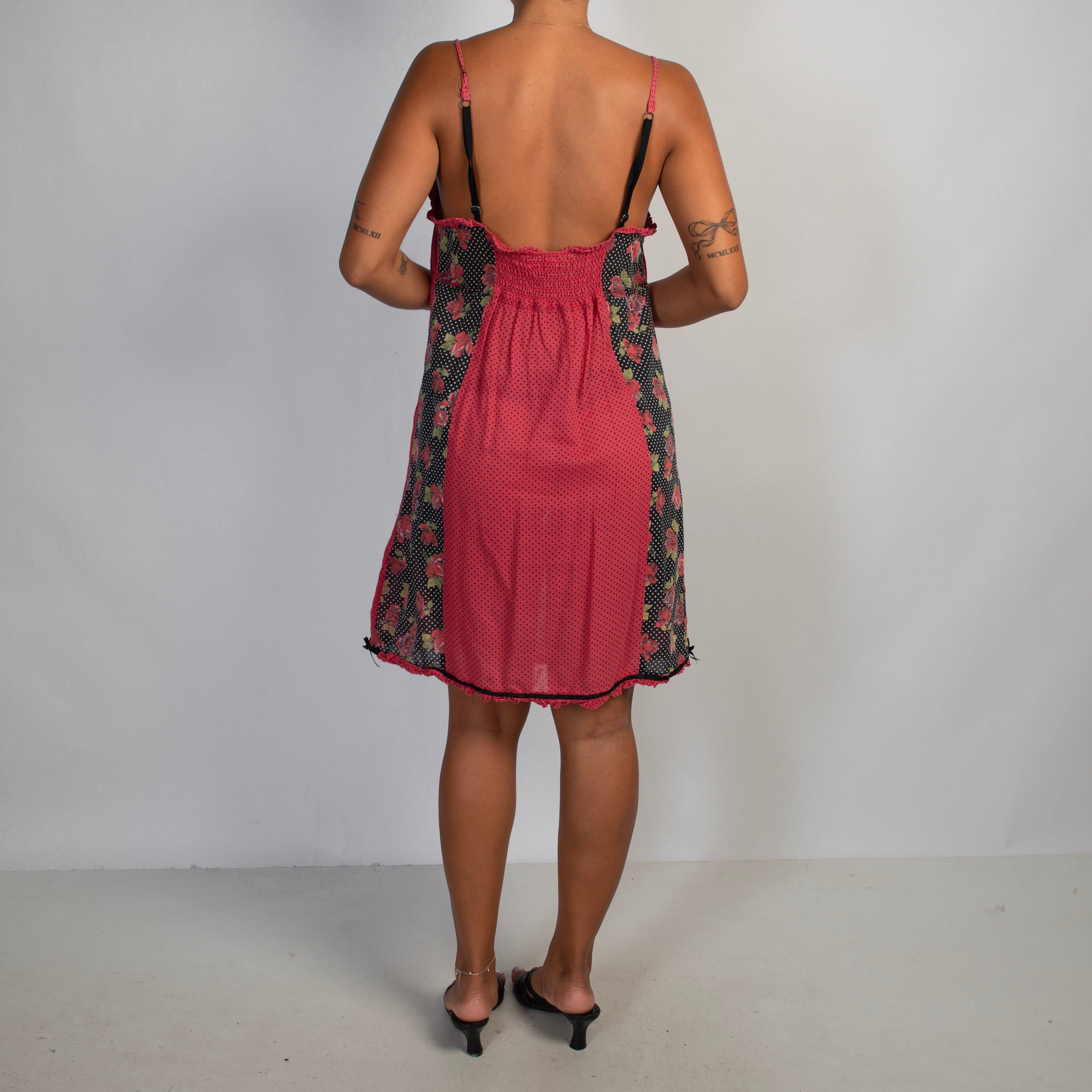 PATTERN MINI DRESS