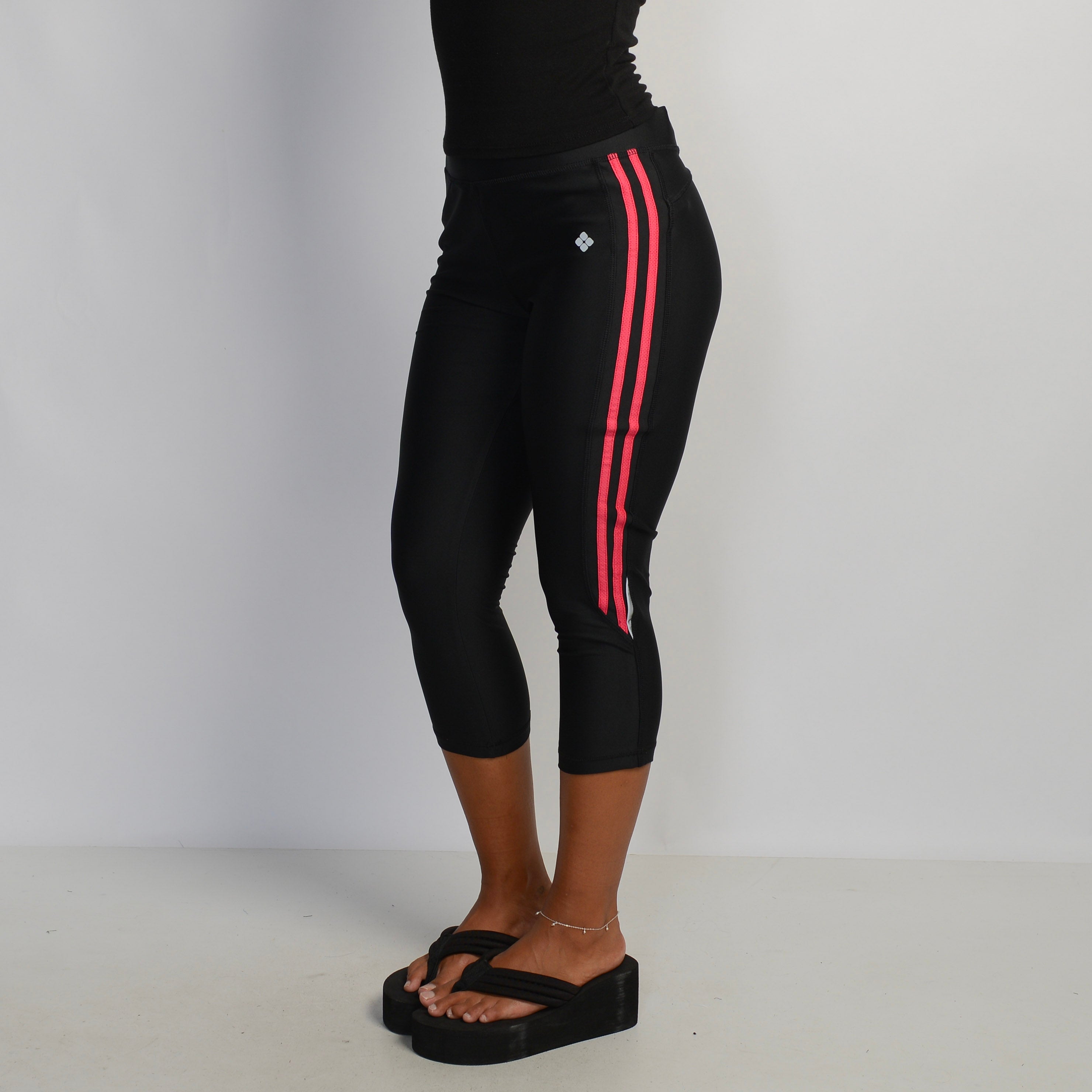 BLACK CROP TIGHTS