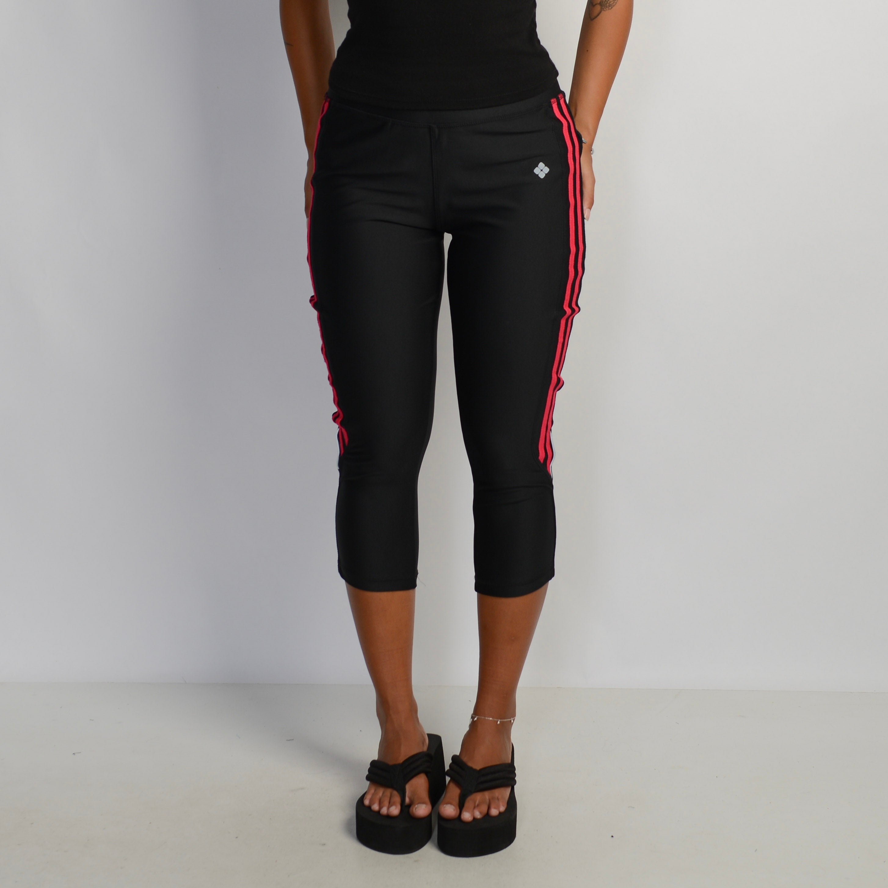 BLACK CROP TIGHTS
