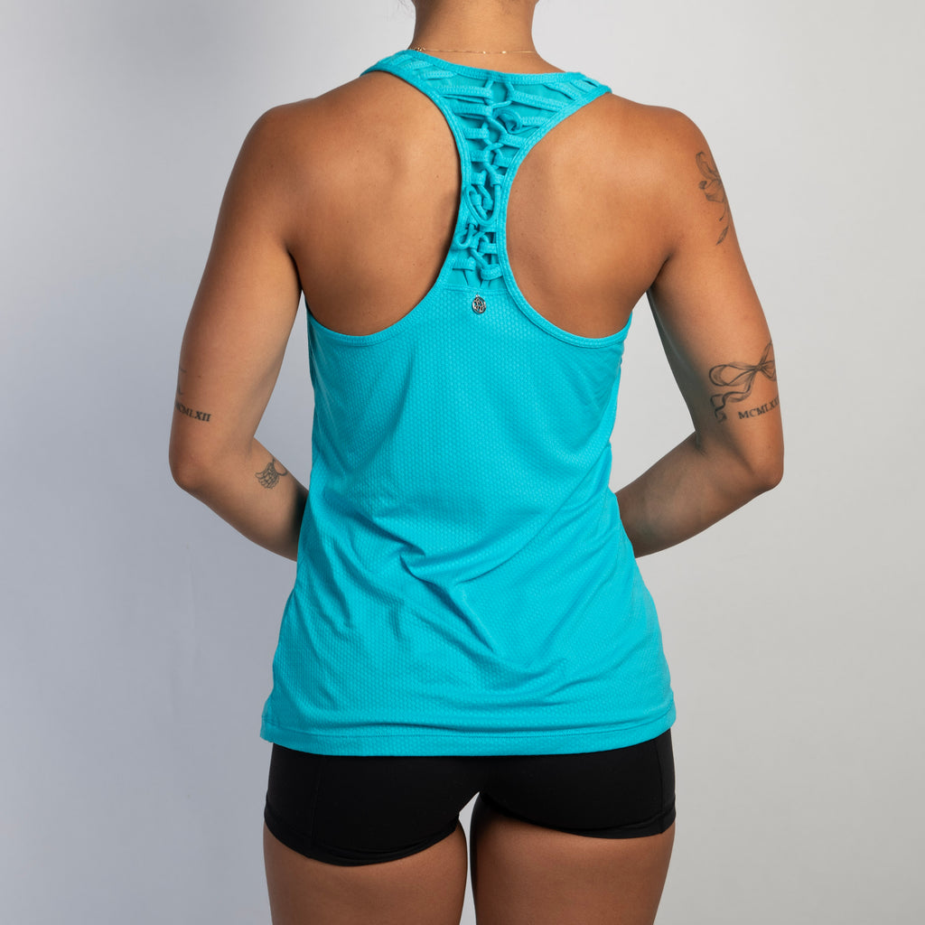BLUE ACTIVE TANK TOP