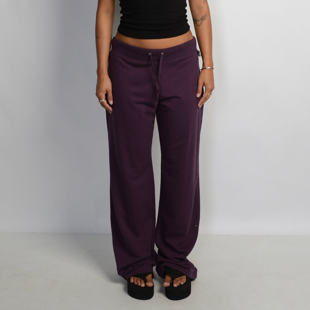 PURPLE DRAWSTRING SWEATPANTS