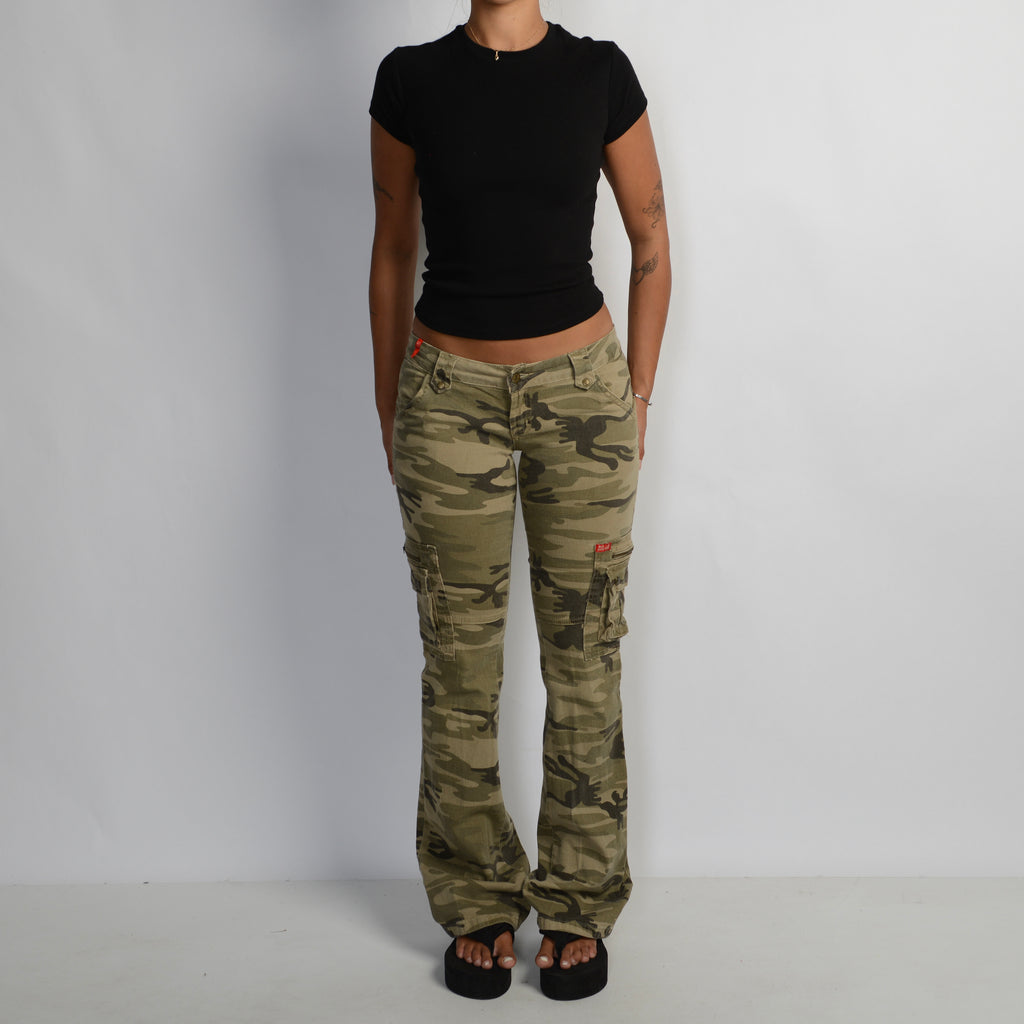 KHAKI CAMOUFLAGE PANTS
