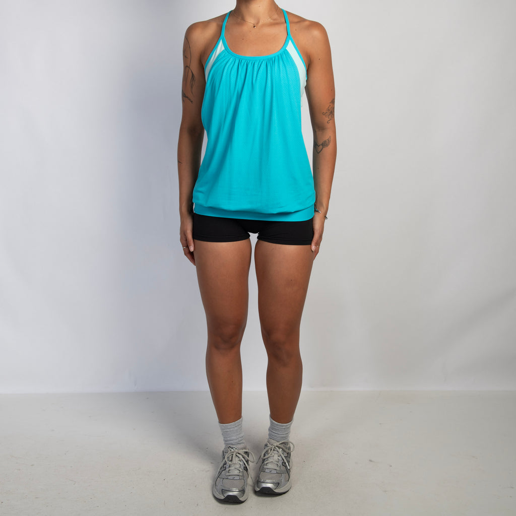 BLUE ACTIVE TANK TOP