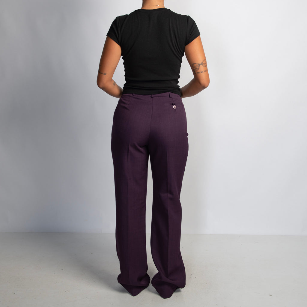 DEEP PURPLE TROUSERS