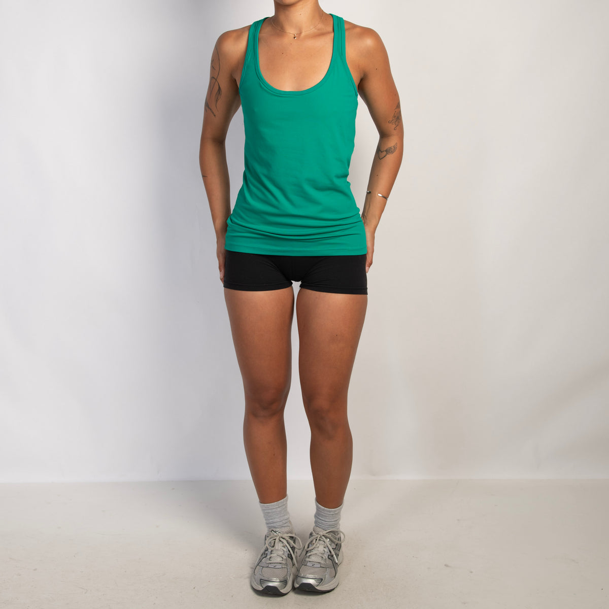 GREEN ACTIVE TANK TOP