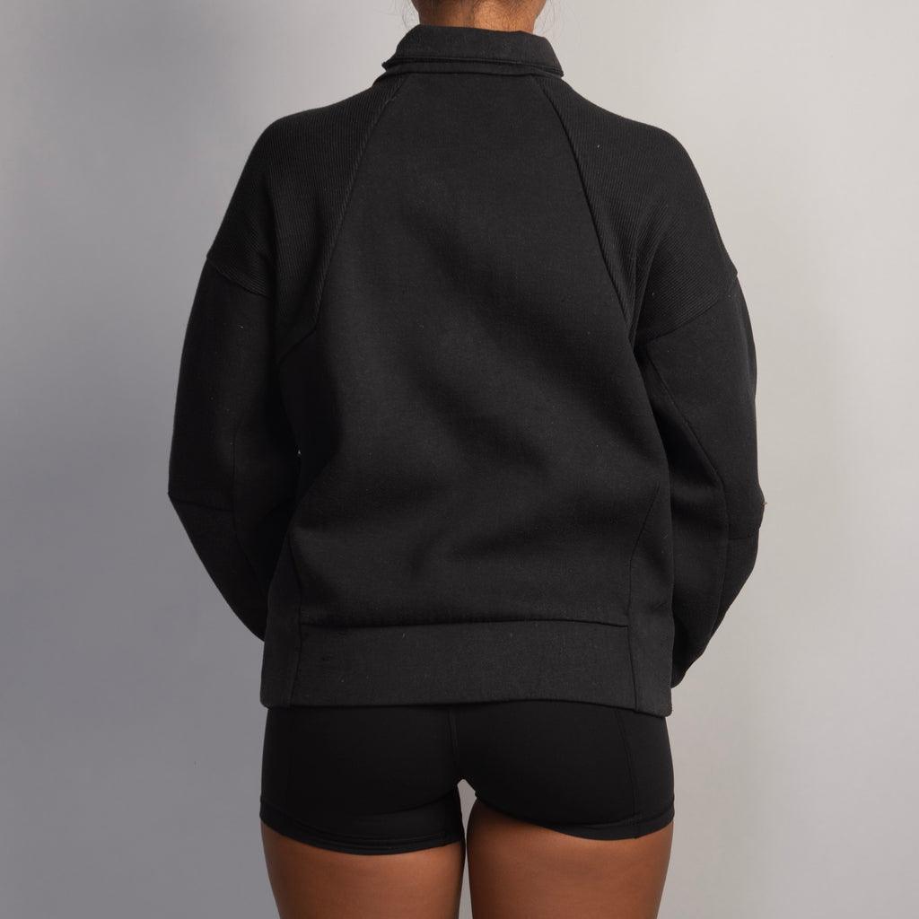 BLACK ZIP JACKET