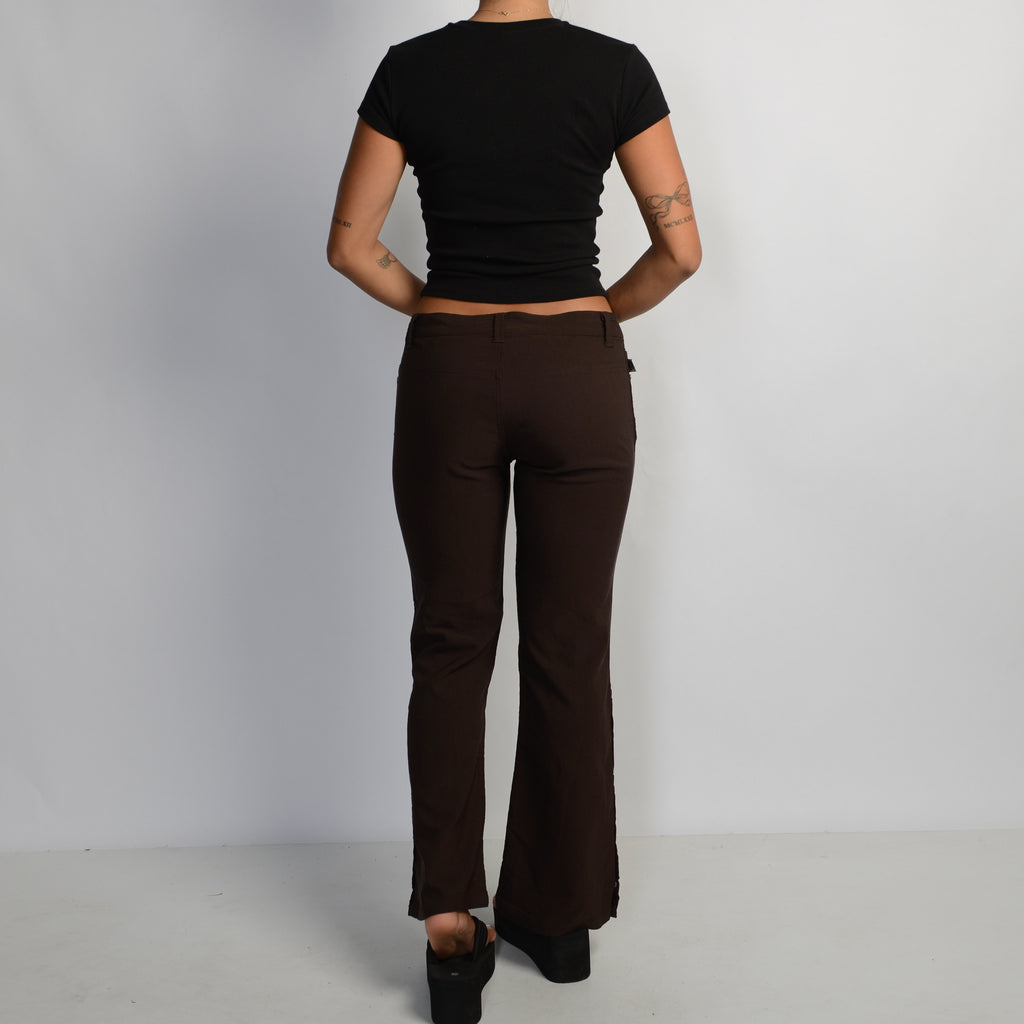 BROWN BOOTCUT TROUSERS
