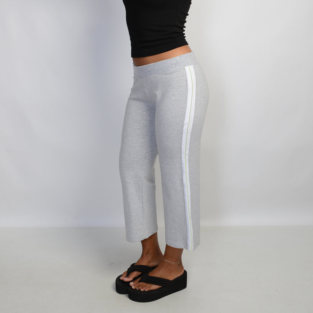 GREY CROP LOUNGE PANTS