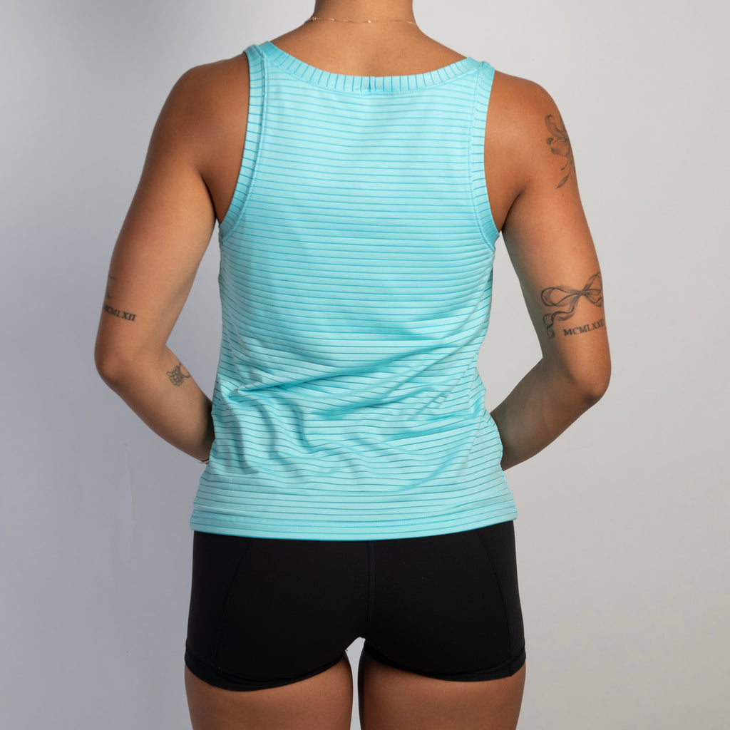 BLUE ACTIVE TANK TOP