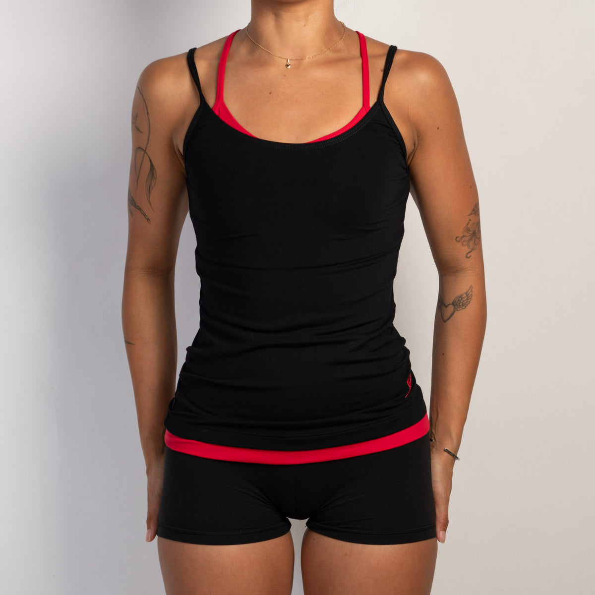 LAYERED ACTIVE TANK TOP