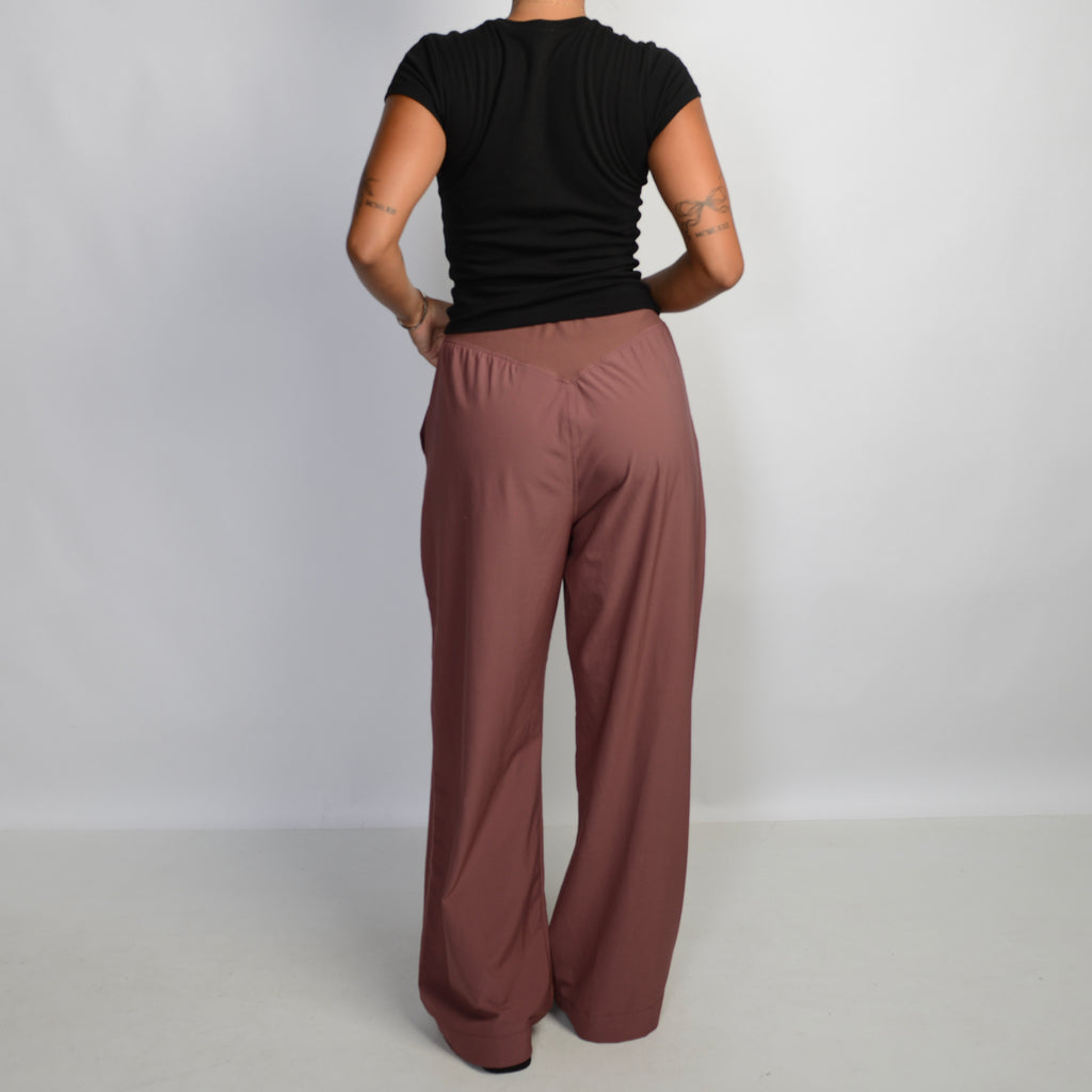 WIDE LEG SPRAY PANTS