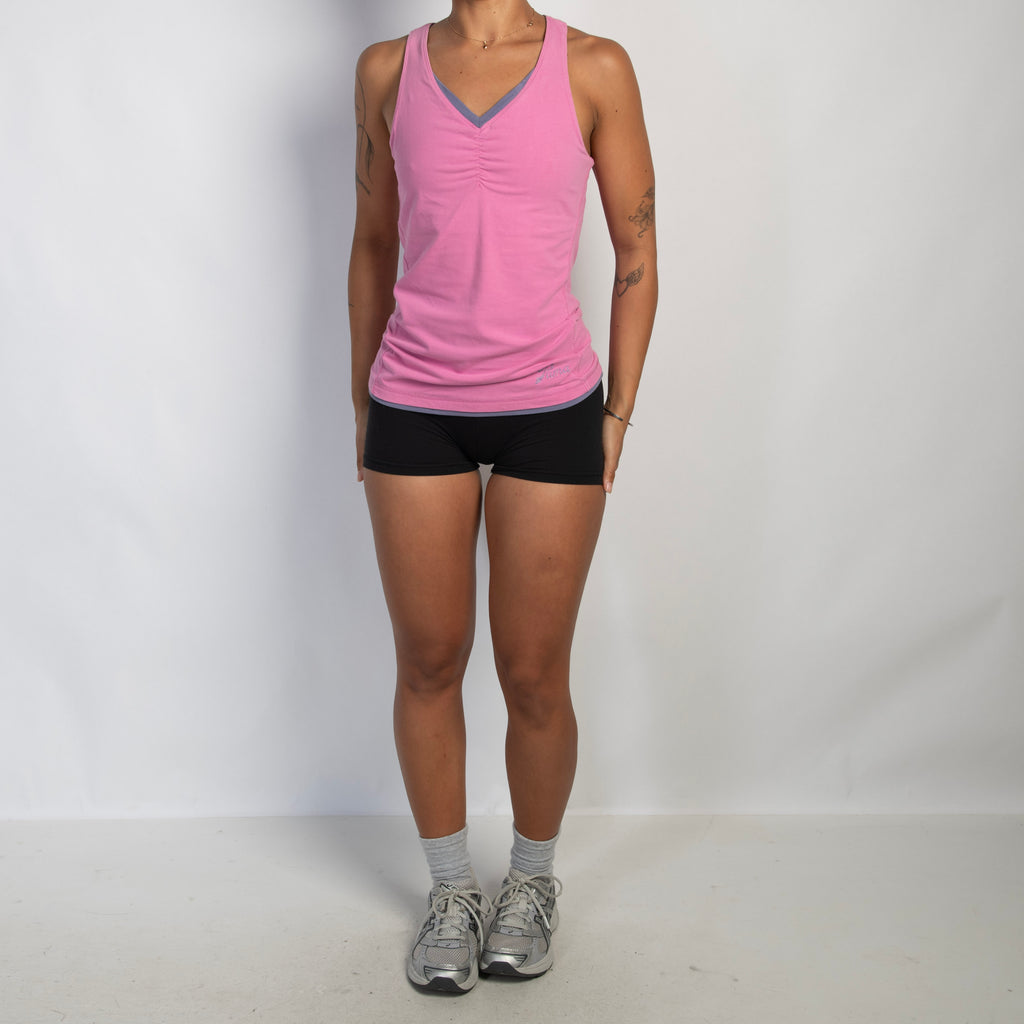 PINK LAYERED TANK TOP