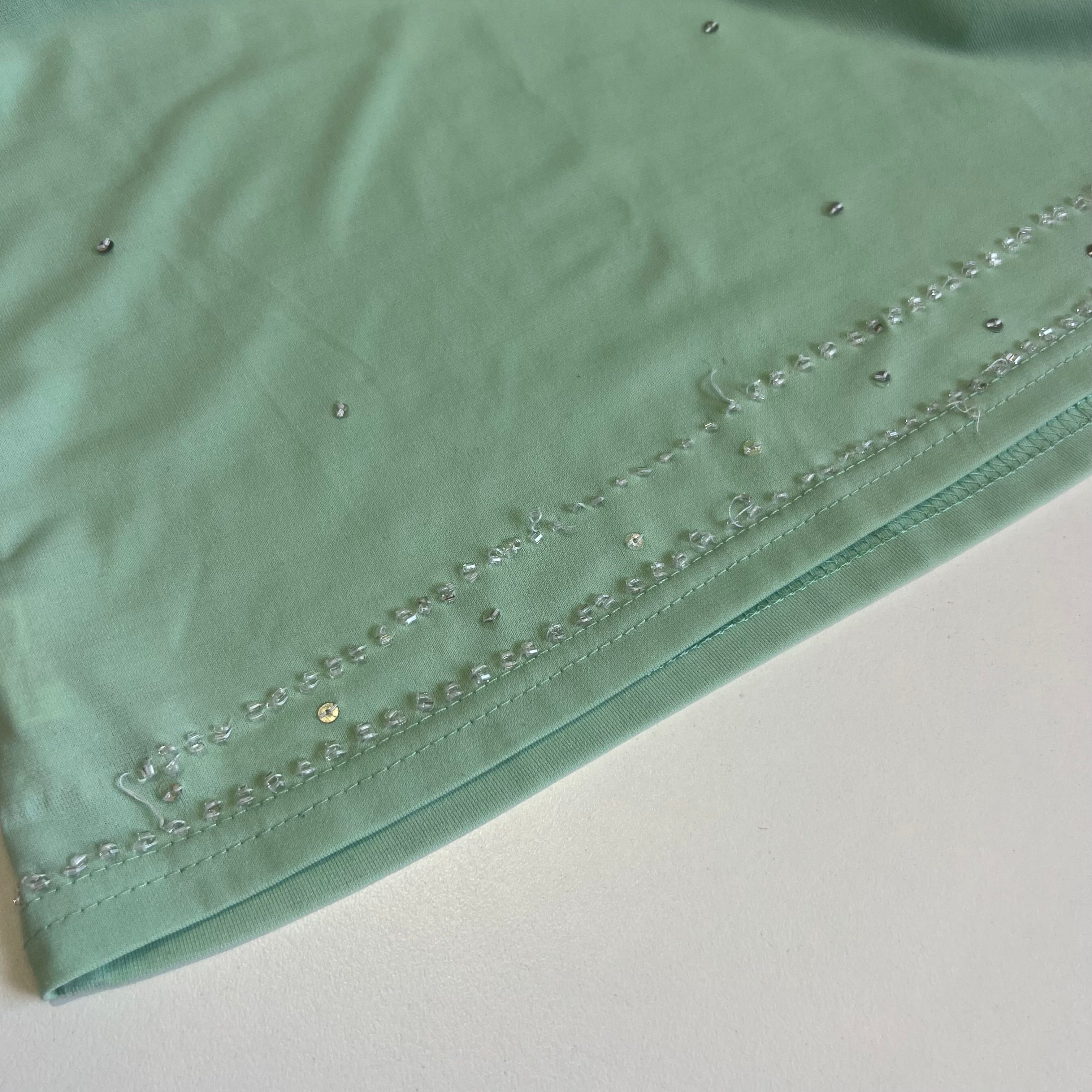 MINT BEADED CAMISOLE