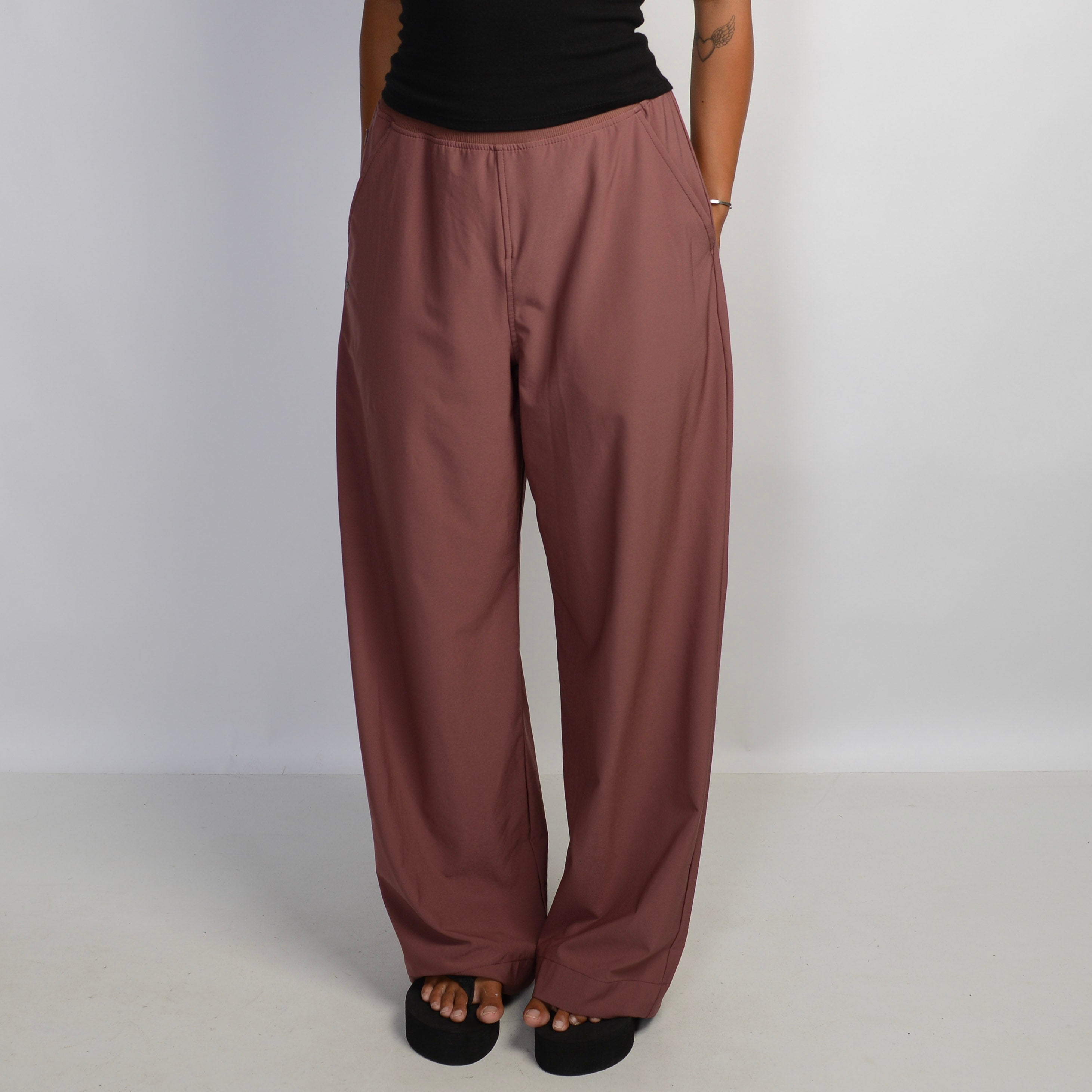 WIDE LEG SPRAY PANTS