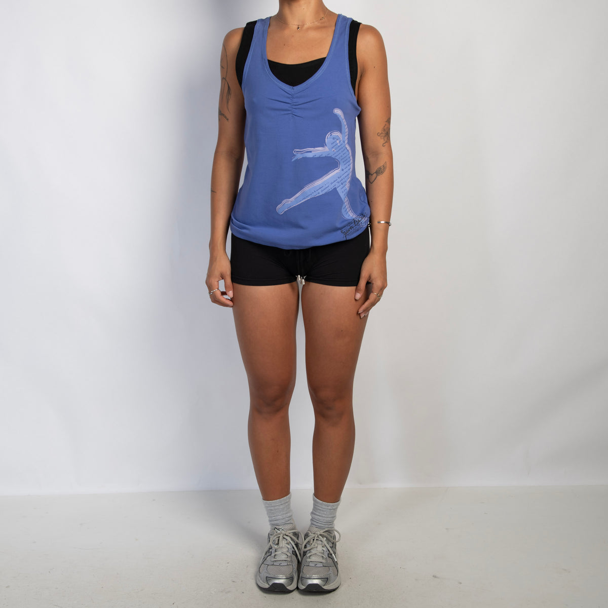 PURPLE DRAWSTRING TOP