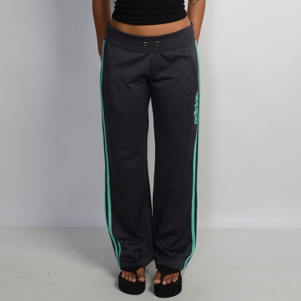 CHARCOAL ADIDAS TRACKPANTS