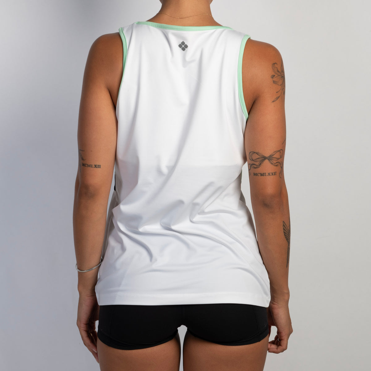 WHITE ACTIVE TANK TOP