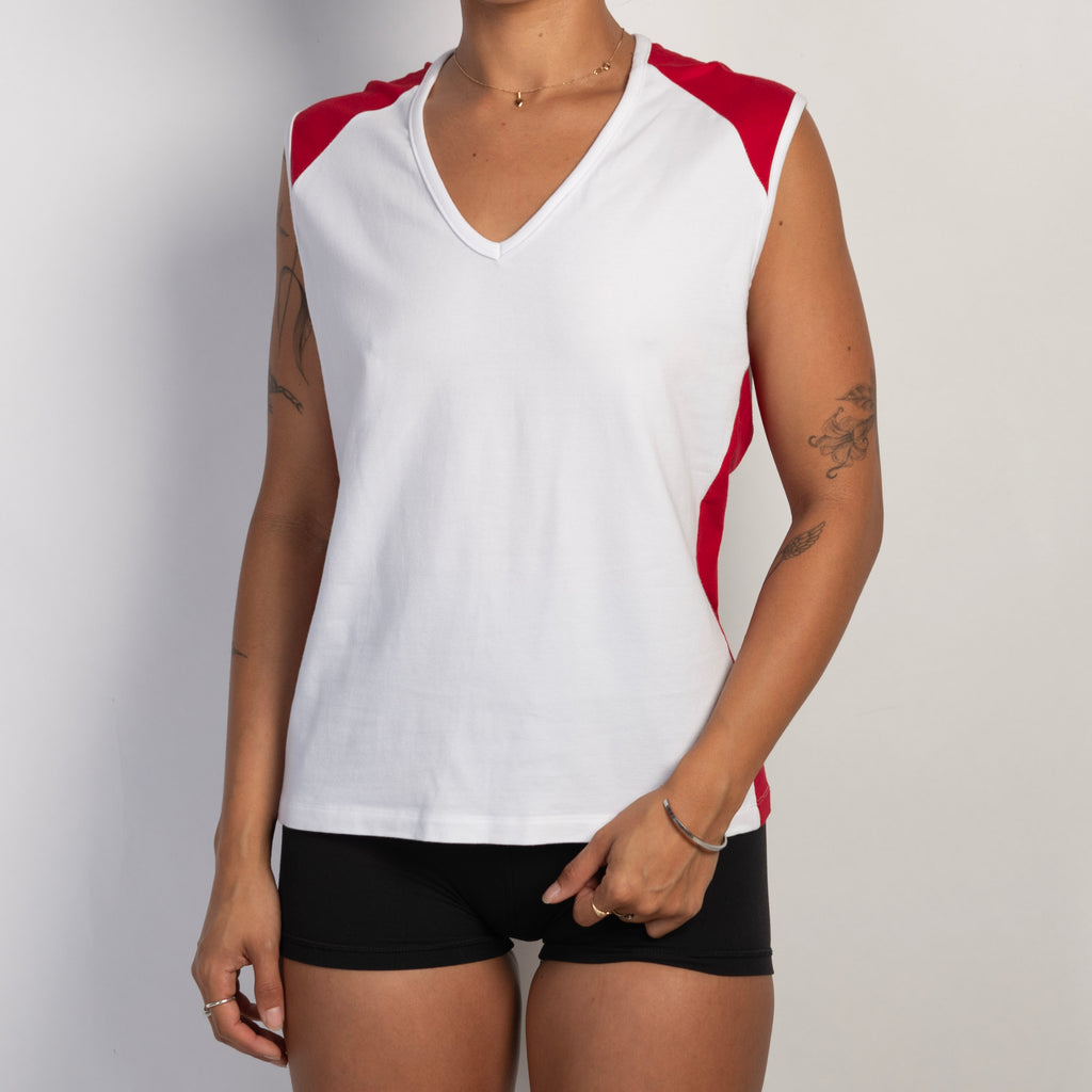 WHITE ACTIVE TANK TOP