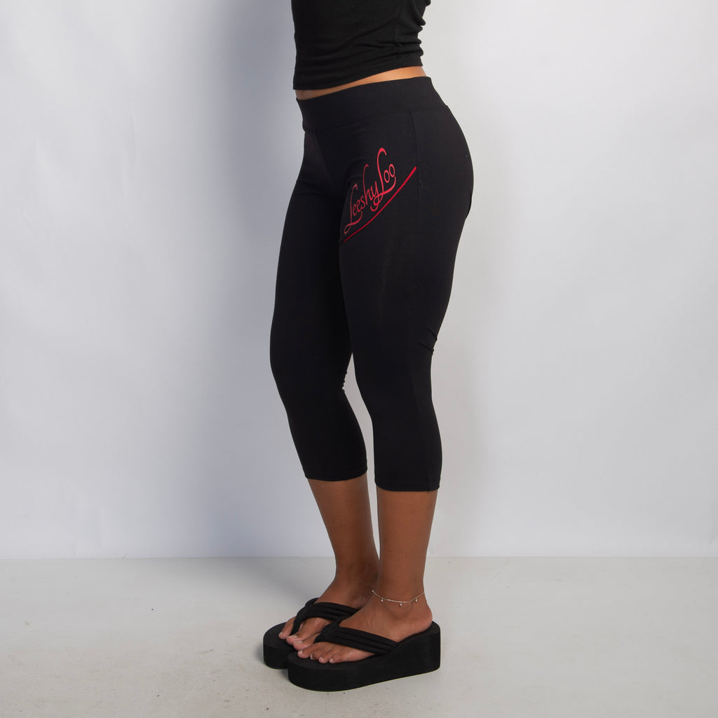 BLACK CAPRI TIGHTS