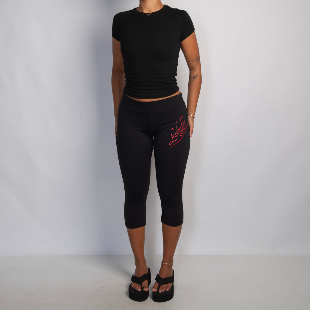 BLACK CAPRI TIGHTS