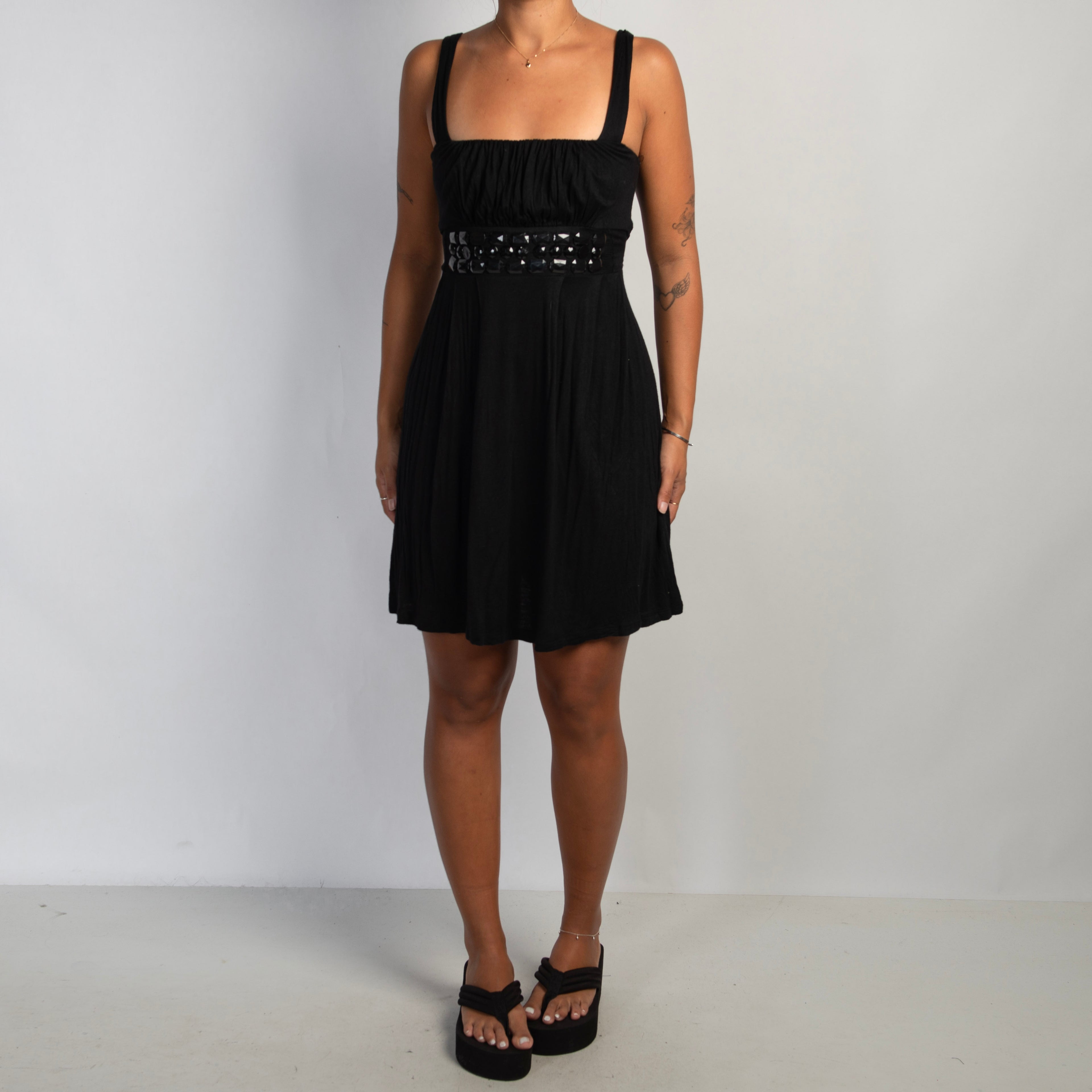 BLACK MINI DRESS