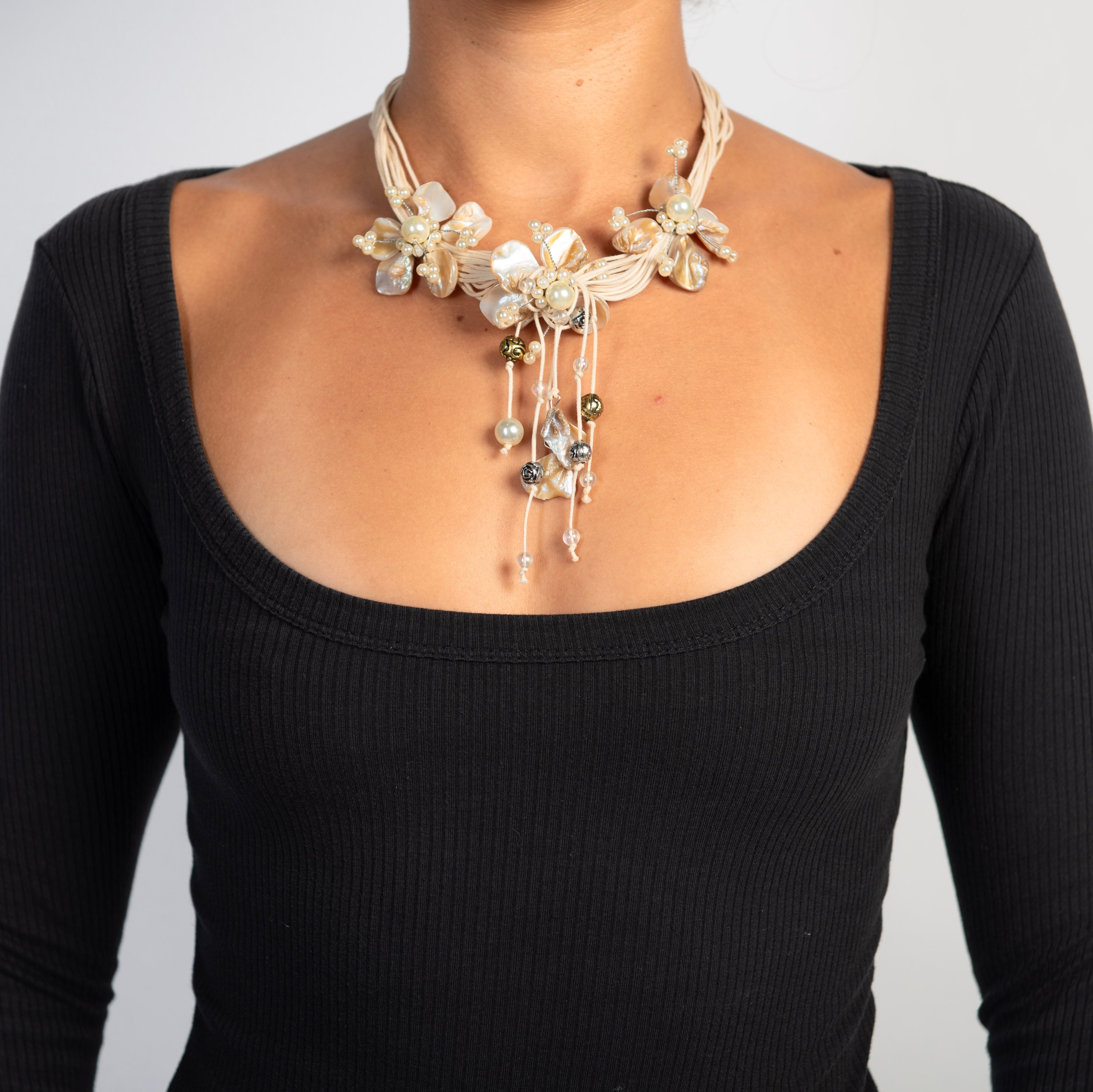 PEARL LAYERED NECKLACE
