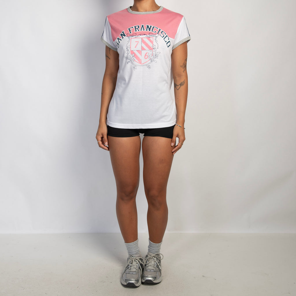 WHITE GRAPHIC TSHIRT
